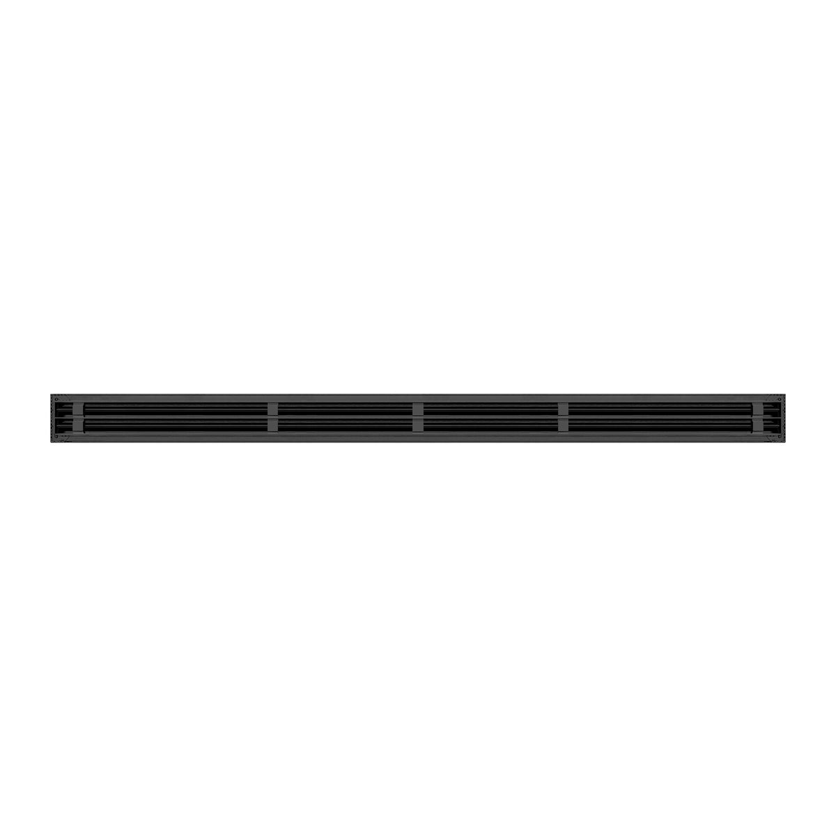 BUILDMART - 72" Linear Slot Diffuser - (2 Slot) Double Slot - Black ...